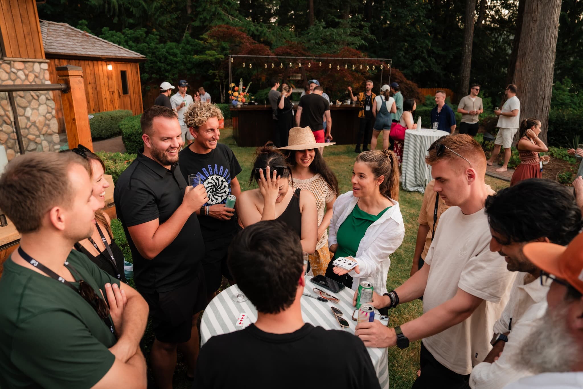 Outdoor hangout at IP3